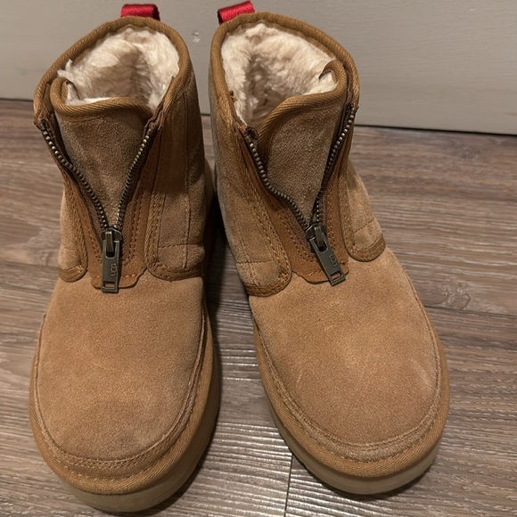 Women's UGG Neumel Zip Platform Booties - Picture 7 of 8